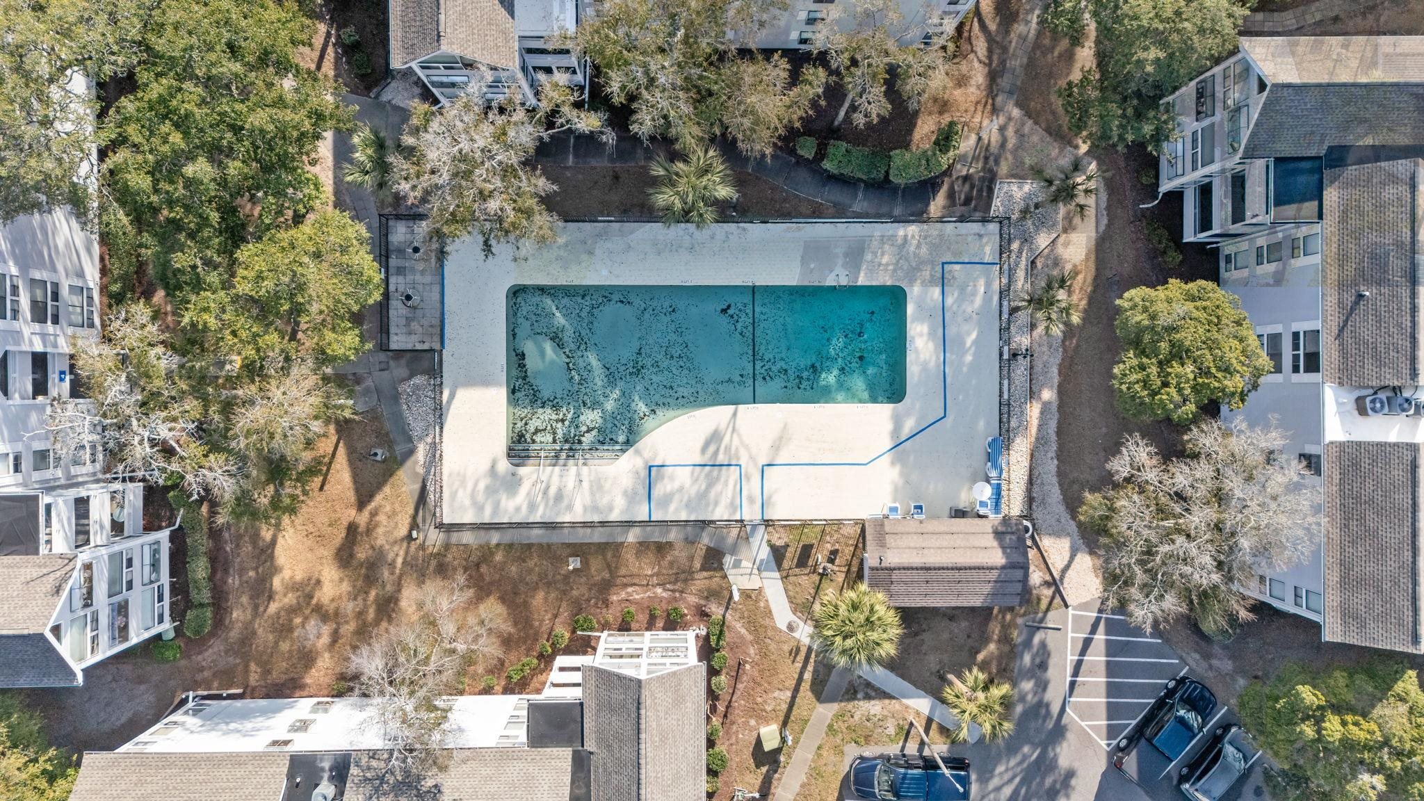 351 Lake Arrowhead Road, Unit 211 Myrtle Beach, SC 29572 - Photo 27 of 40 Bird's eye view of a pool