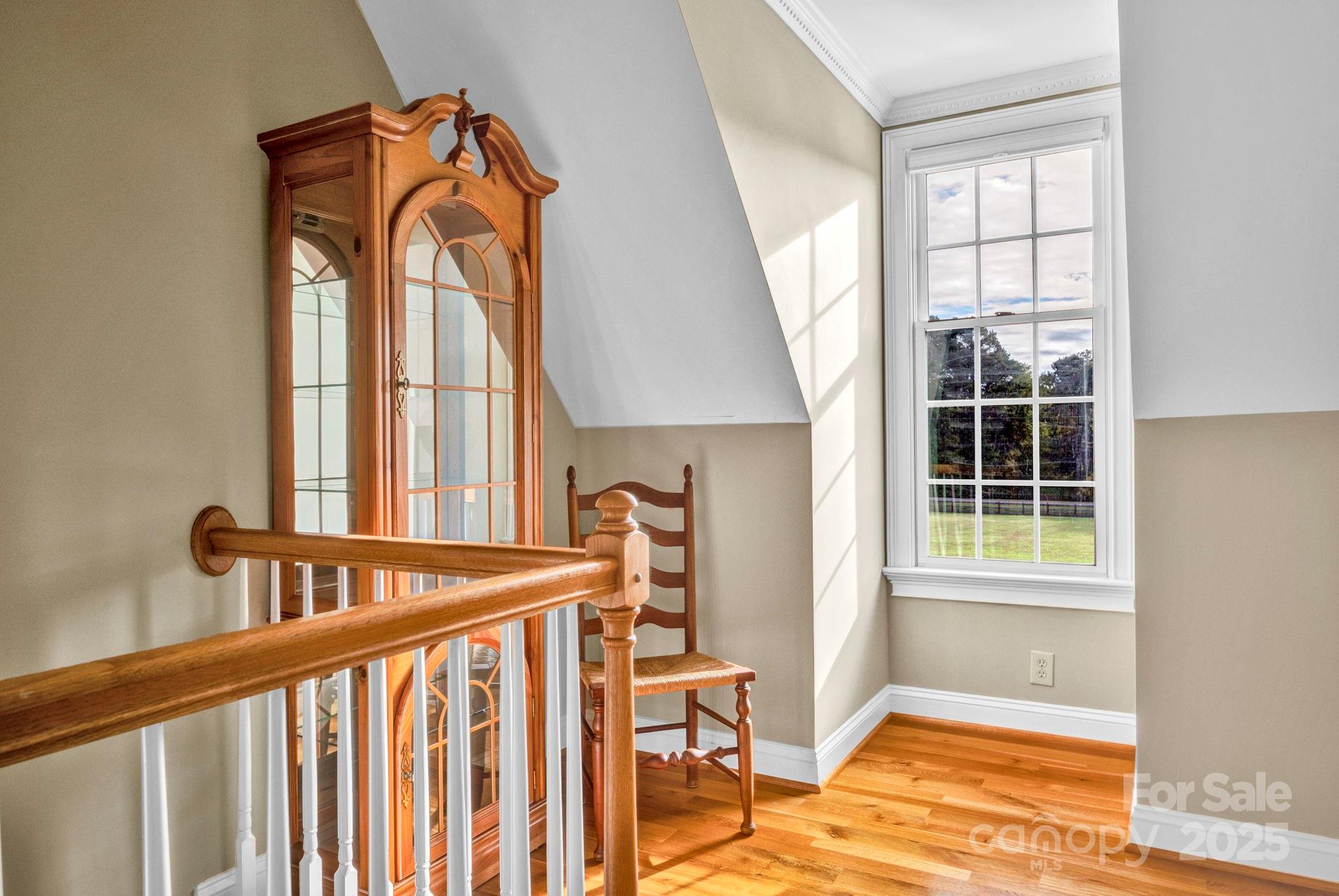 400 Ratledge Road Mocksville, NC 27028 - Photo 21 of 48 a view of an entryway with wooden floor and door