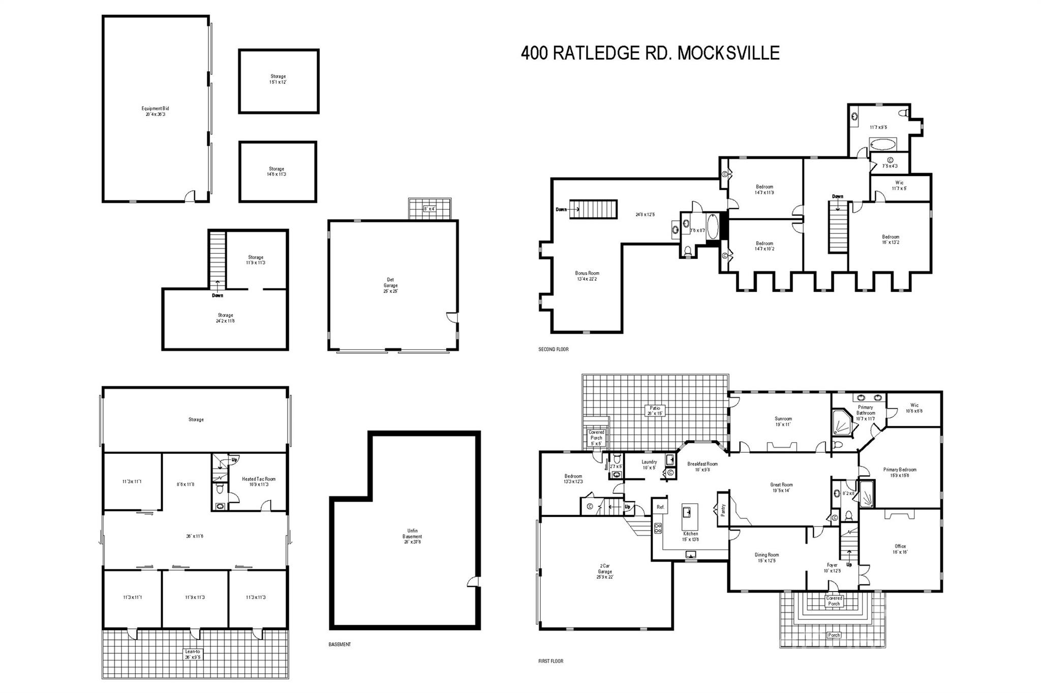 400 Ratledge Road Mocksville, NC 27028 - Photo 26 of 48 a picture of a room with a white wall and white walls