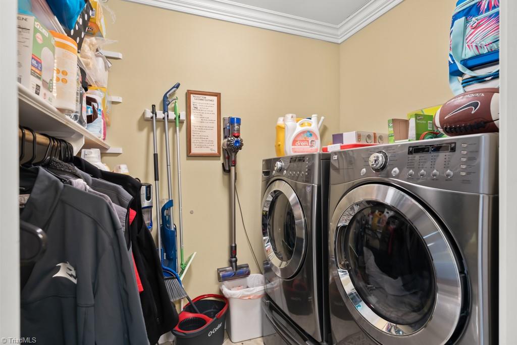 6238 Davis Mill Road Randleman, NC 27317 - Photo 26 of 46 Laundry and storage