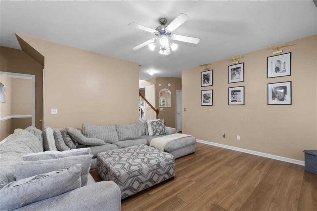19 Creekside View Hiram, GA 30141 - Photo 13 of 46 a living room with furniture and white walls