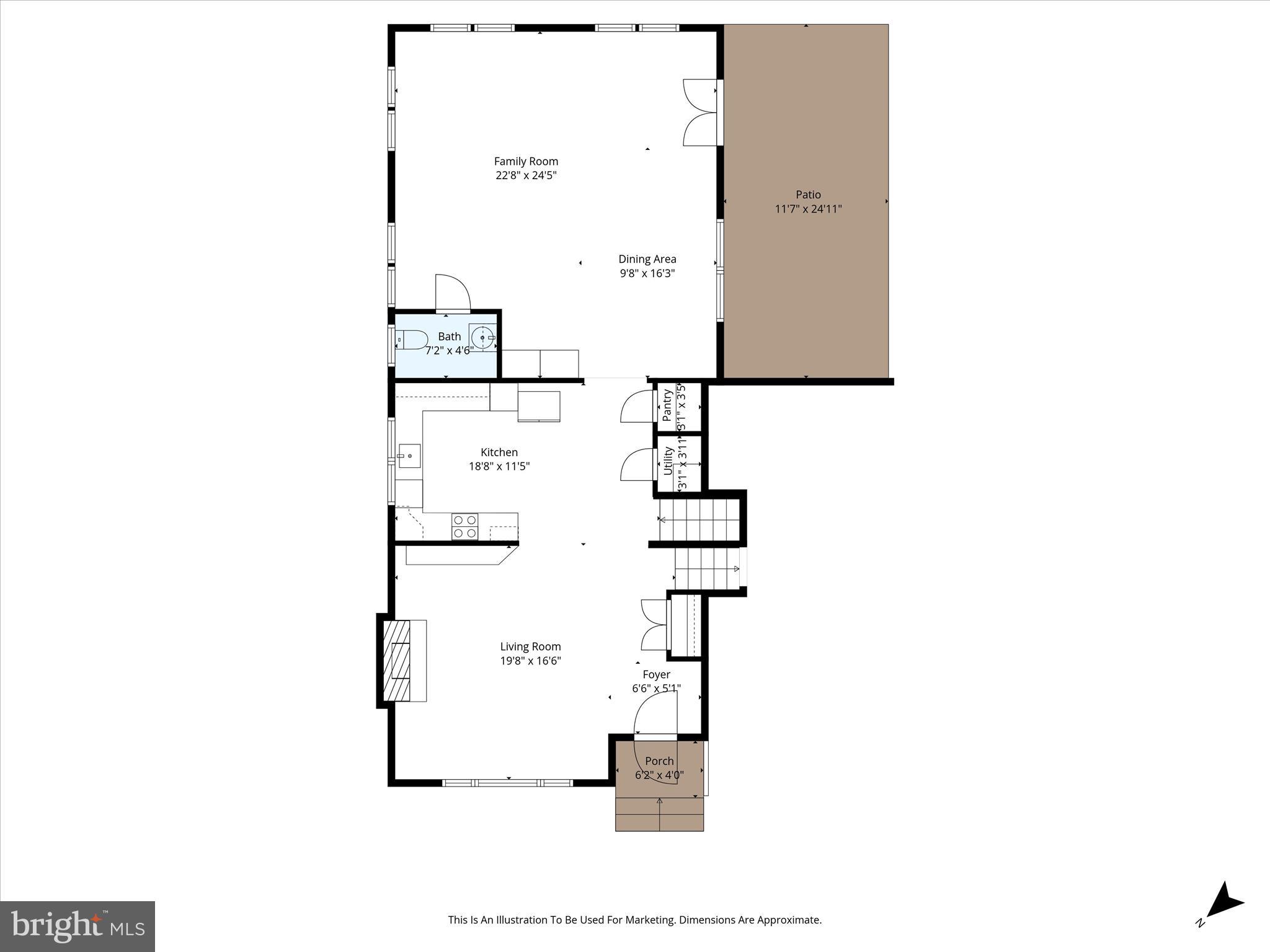5211 Inverchapel Road Springfield, VA 22151 - Photo 62 of 64 Floorplan