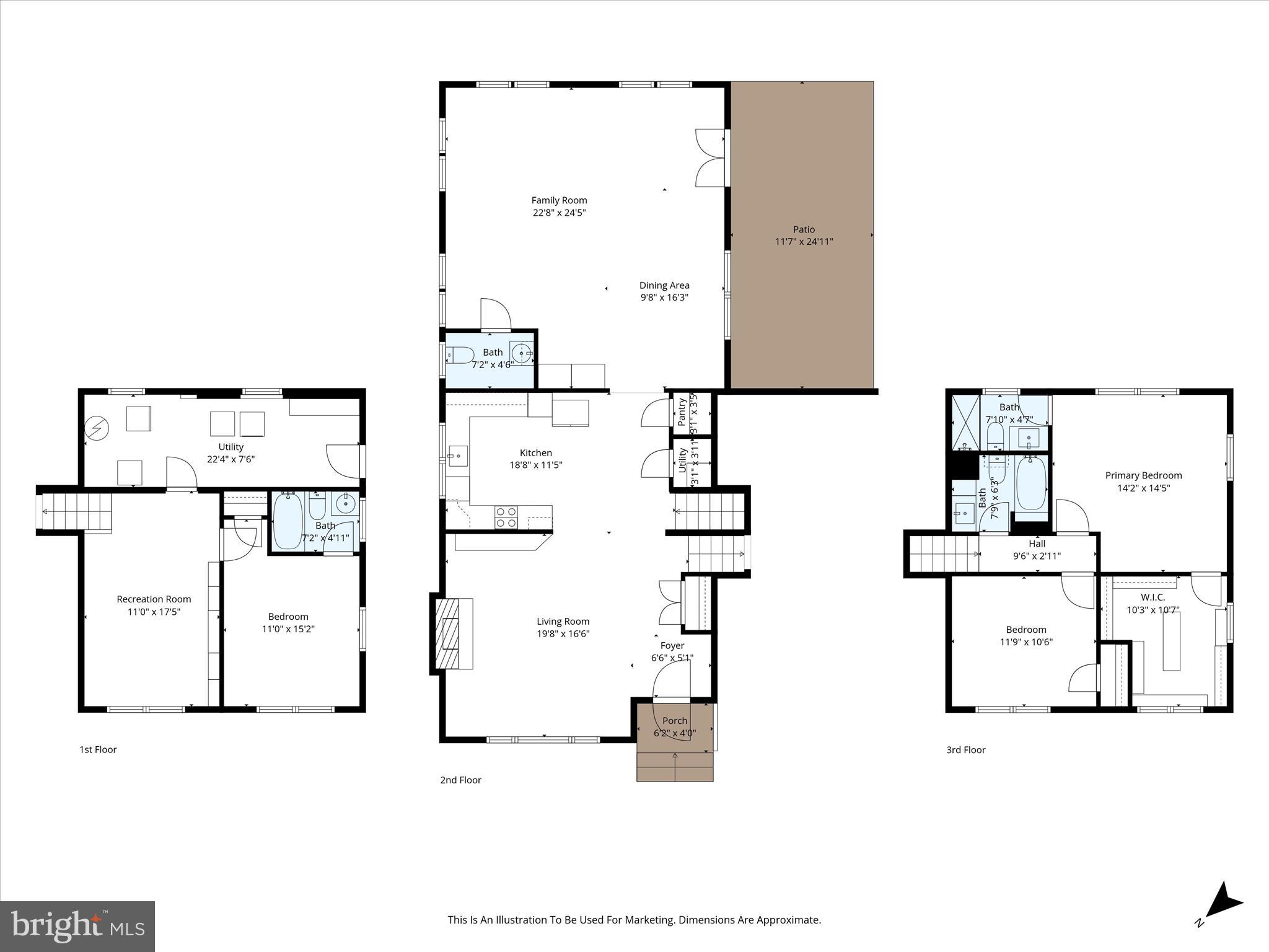 5211 Inverchapel Road Springfield, VA 22151 - Photo 64 of 64 Floorplan