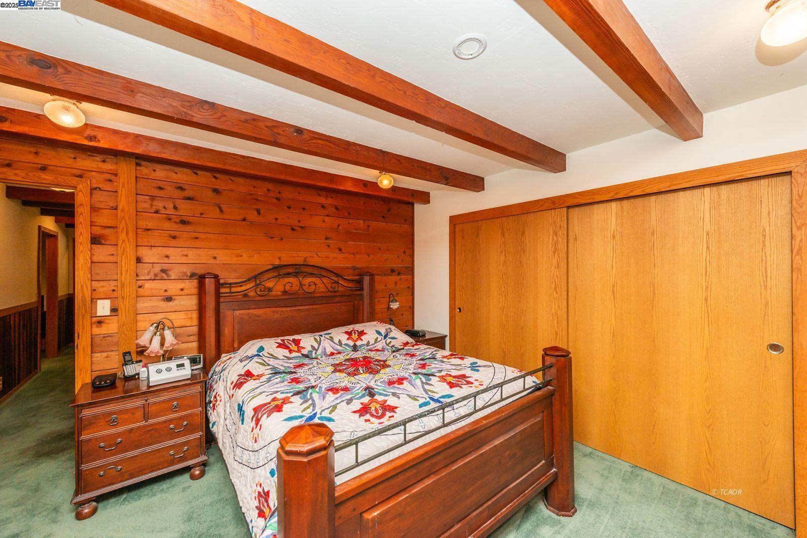 4481 Rush Creek Road Lewiston, CA 96052 - Photo 22 of 50 a bedroom with a bed and a dresser