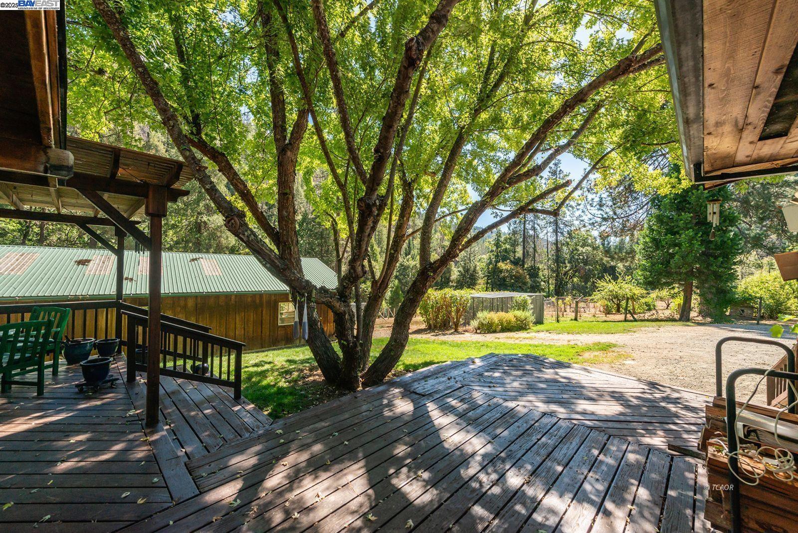 4481 Rush Creek Road Lewiston, CA 96052 - Photo 32 of 50 a view of a swimming pool with a patio