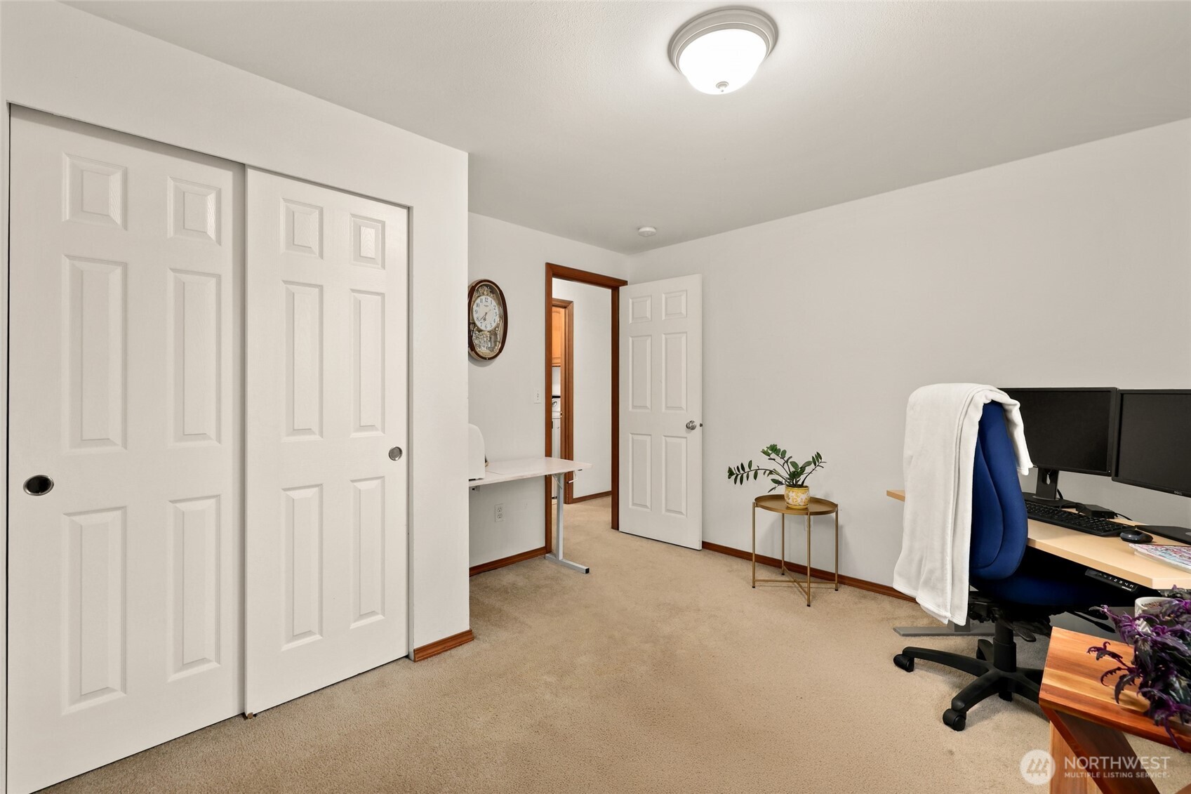 18207 Keona Lane Southwest Rochester, WA 98579 - Photo 17 of 35 a view of workspace with livingroom view