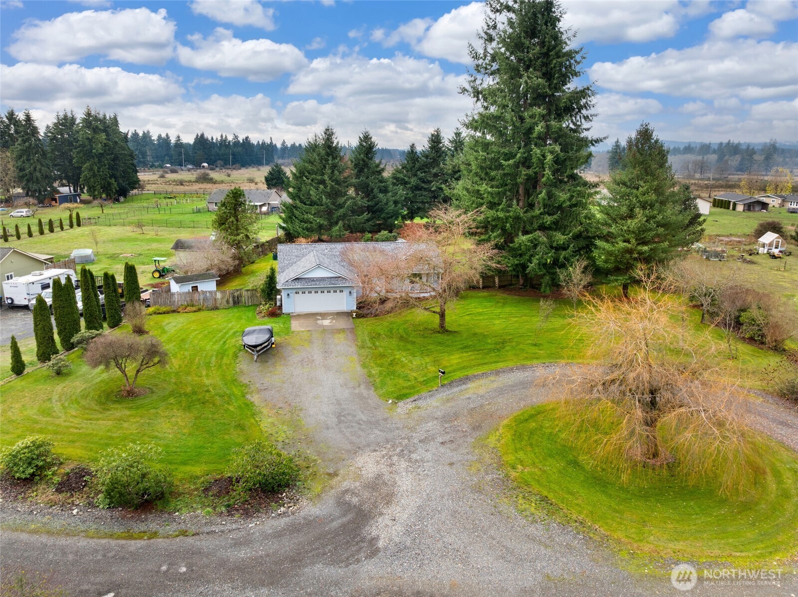 18207 Keona Lane Southwest Rochester, WA 98579 - Photo 29 of 35 a view of a street with houses