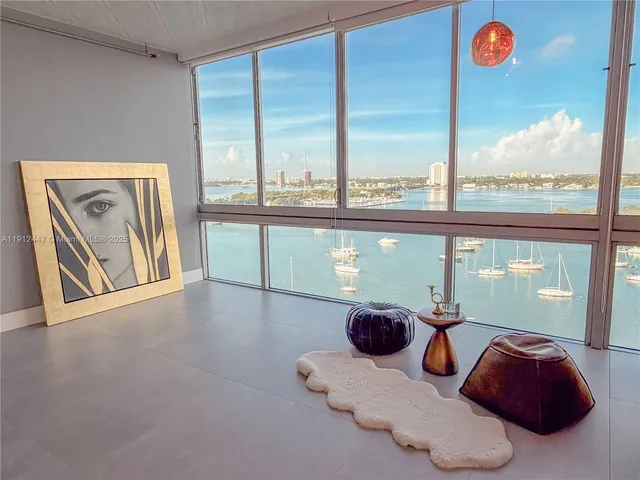 a room with furniture and window