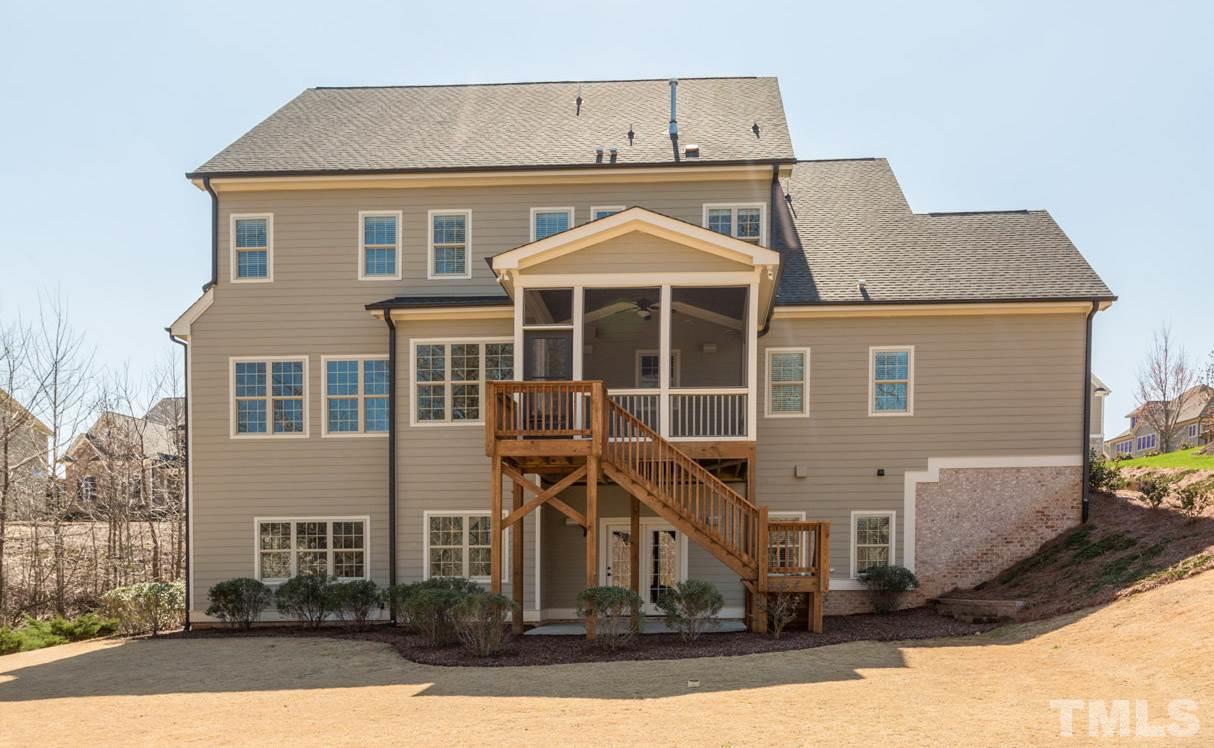 5011 Pomfret Point Raleigh, NC 27612 - Photo 25 of 25 The backyard provides the perfect location for fun and games! The backyard can be accessed from the screen porch and the basement's rec room.