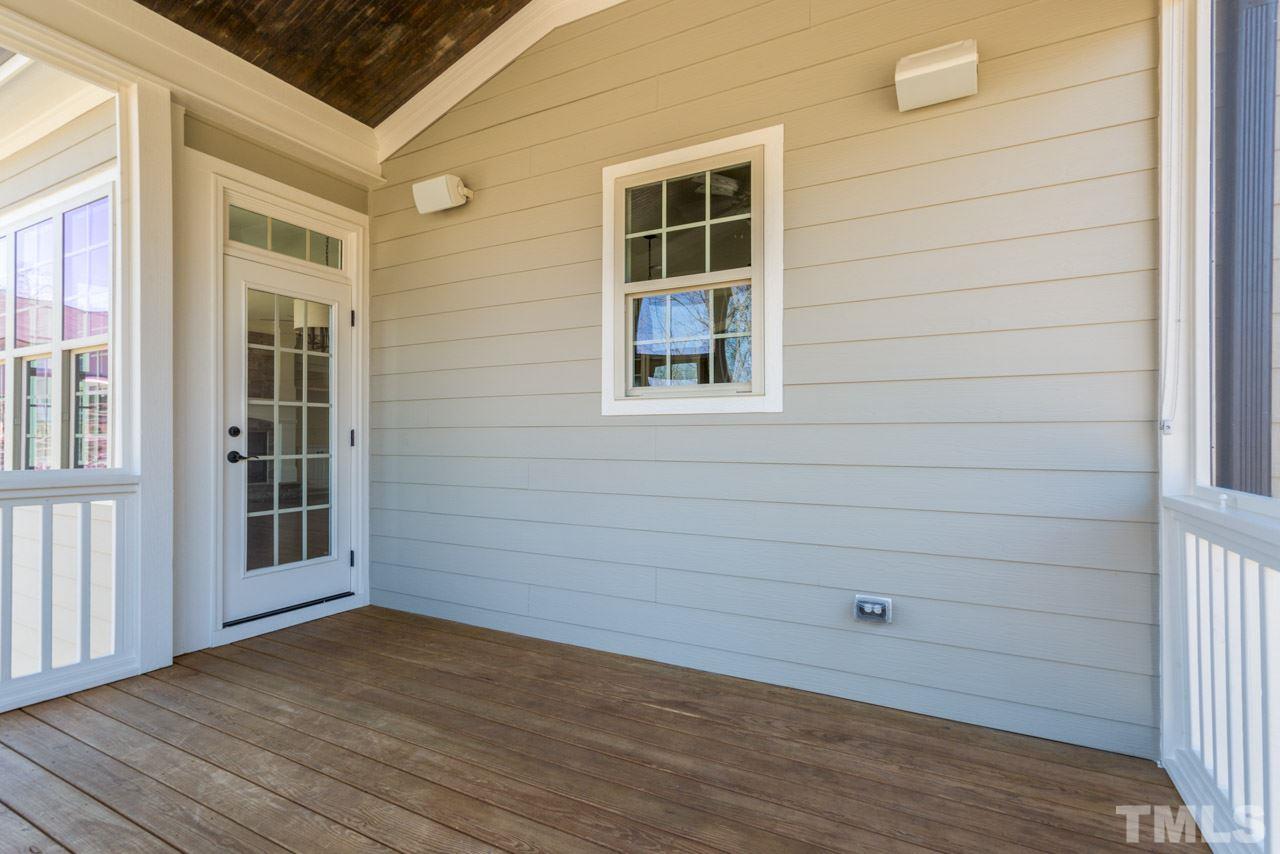 5011 Pomfret Point Raleigh, NC 27612 - Photo 10 of 25 The screen porch is just off the breakfast room and overlooks the wooded buffer in the backyard.