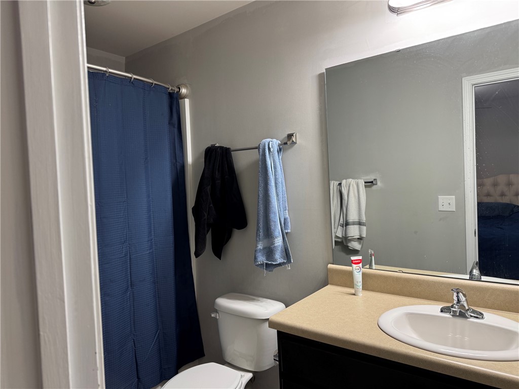 235 Pendleton Road, Unit A Clemson, SC 29631 - Photo 10 of 16 Functional full bathroom featuring a convenient vanity and ample mirror space.