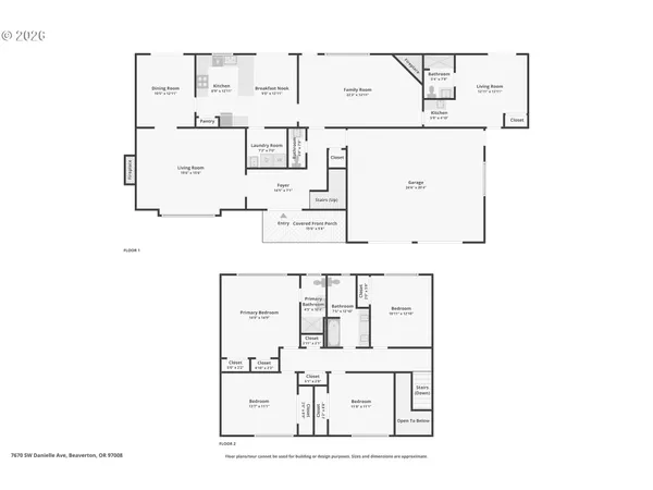 $775,000 | 7670 Southwest Danielle Avenue, Beaverton, OR 97008