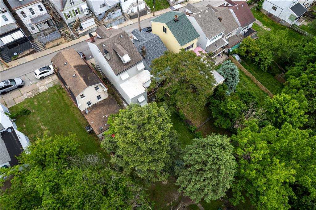 115 Frederick Street Mount Oliver, PA 15210 - Photo 32 of 35 an aerial view of a house with a yard