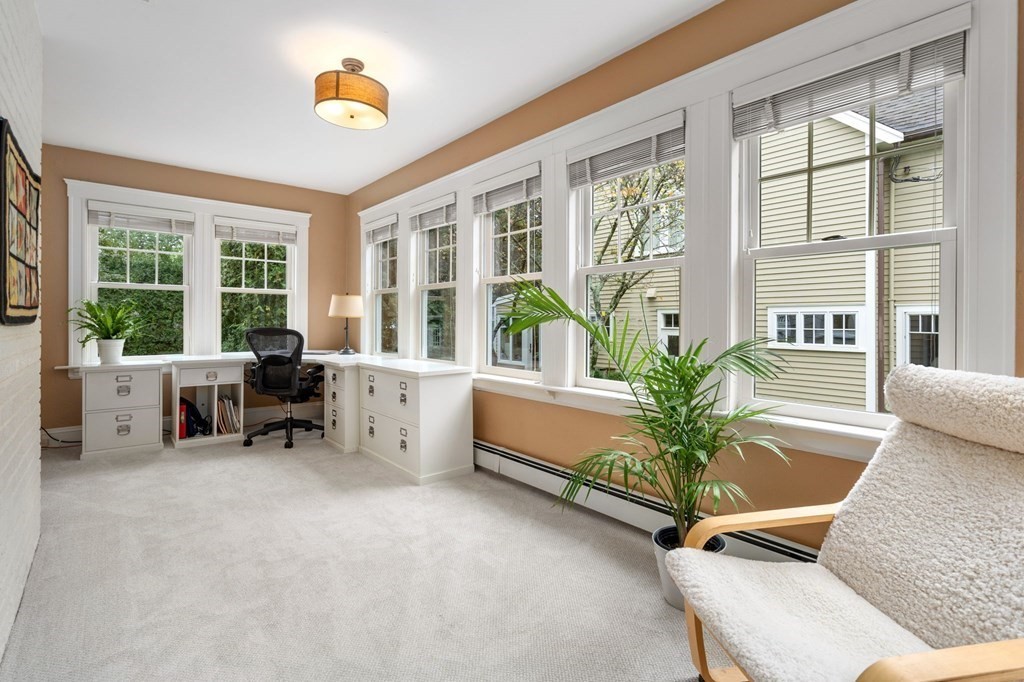 66 Stevens Road Needham, MA 02492 - Photo 12 of 33 a living room with furniture and windows