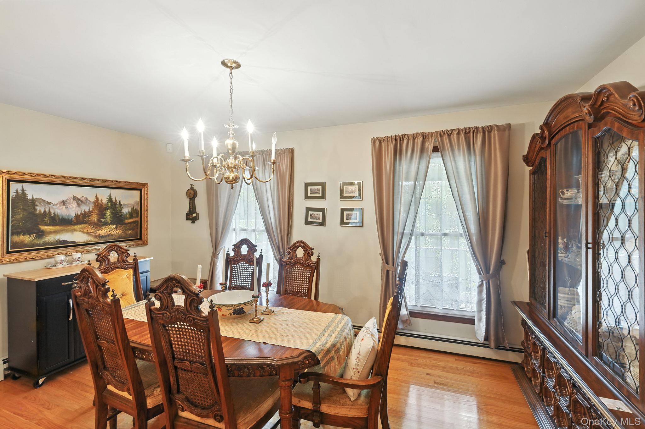 220 North Parliman Road LaGrangeville, NY 12540 - Photo 17 of 41 a view of a dining room with furniture window and outside view