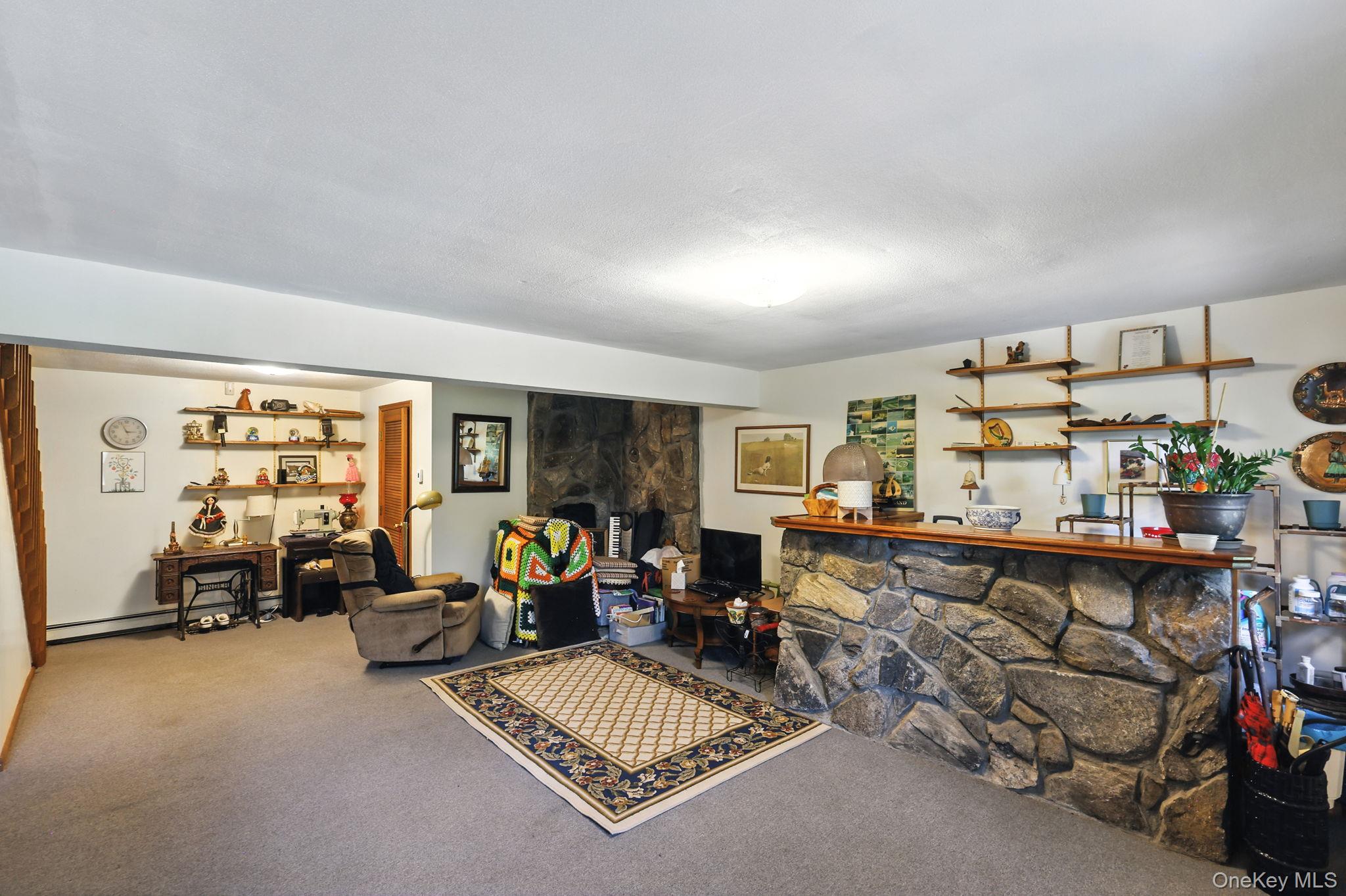220 North Parliman Road LaGrangeville, NY 12540 - Photo 24 of 41 a living room with furniture a window and a flat screen tv