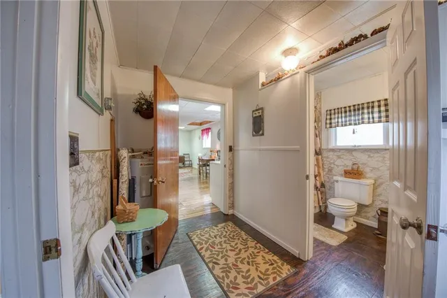 a bathroom with a sink and a toilet