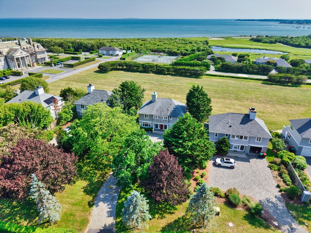 34 North Shore Drive, Unit 3 Dartmouth, MA 02748 - Photo 3 of 34 an aerial view of a house with a lake view