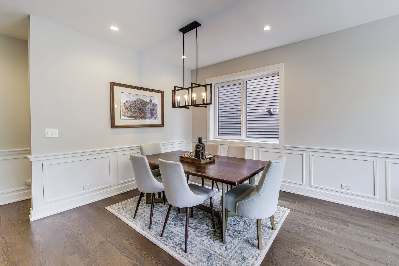 1474 West Ohio Street, Unit 1 Chicago, IL 60642 - Photo 5 of 37 a dining room with furniture and window