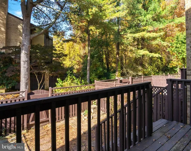 a view of a wrought iron gate