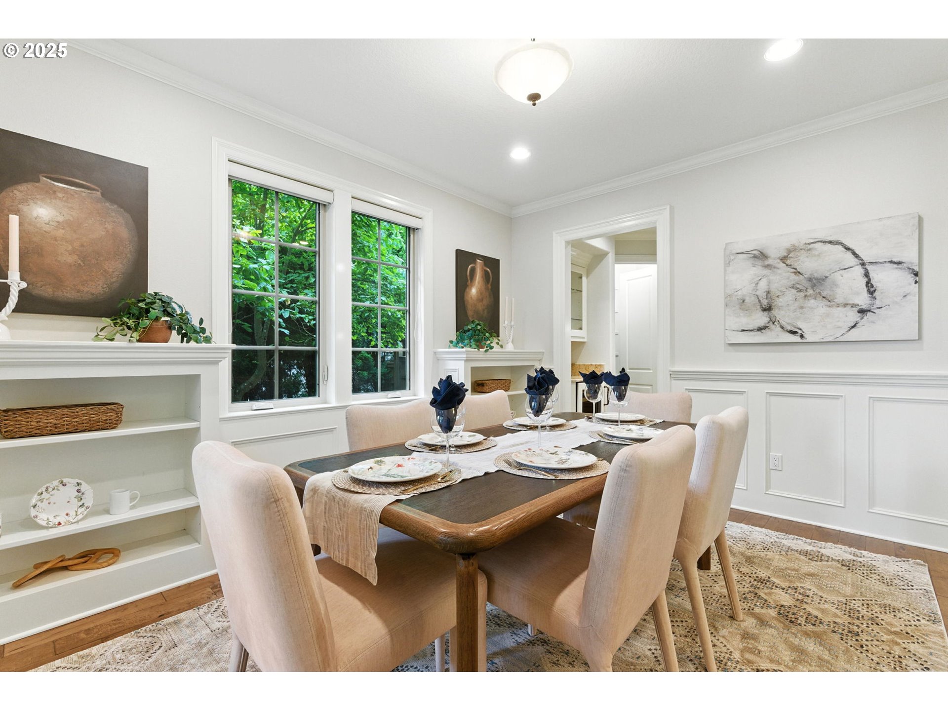 784 3rd Street Lake Oswego, OR 97034 - Photo 4 of 48 a view of a dining room with furniture window and outside view