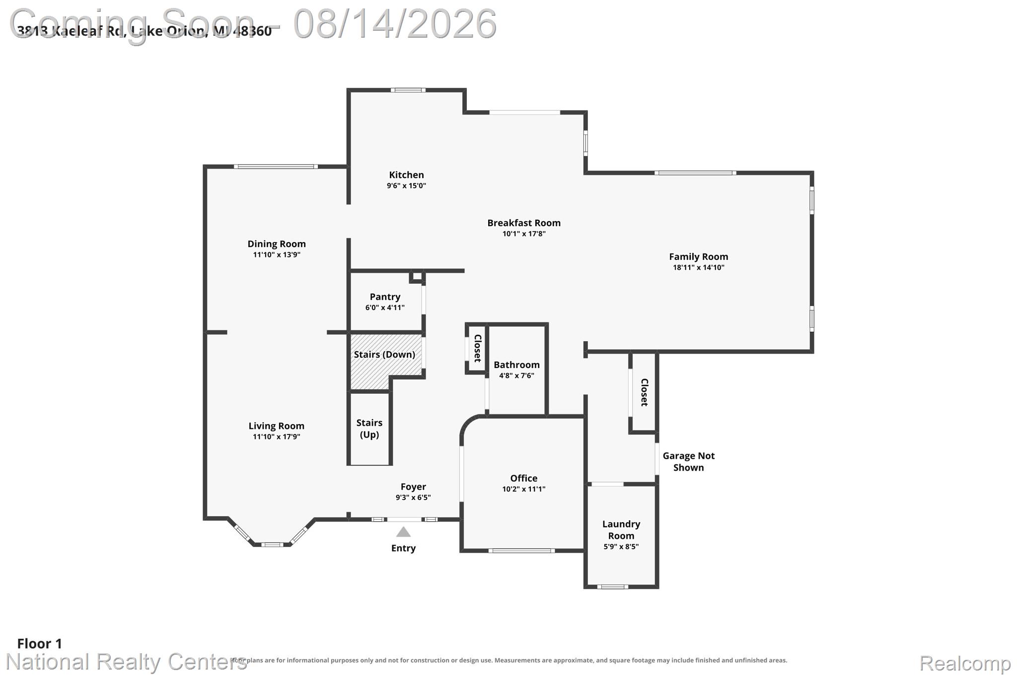3813 Kaeleaf Road Lake Orion, MI 48360 - Photo 63 of 65 Floor plan