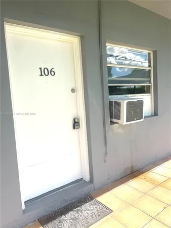 a view of front door