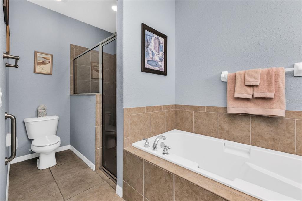 24612 Buckingham Way Punta Gorda, FL 33980 - Photo 16 of 42 a bathroom with a bathtub and toilet