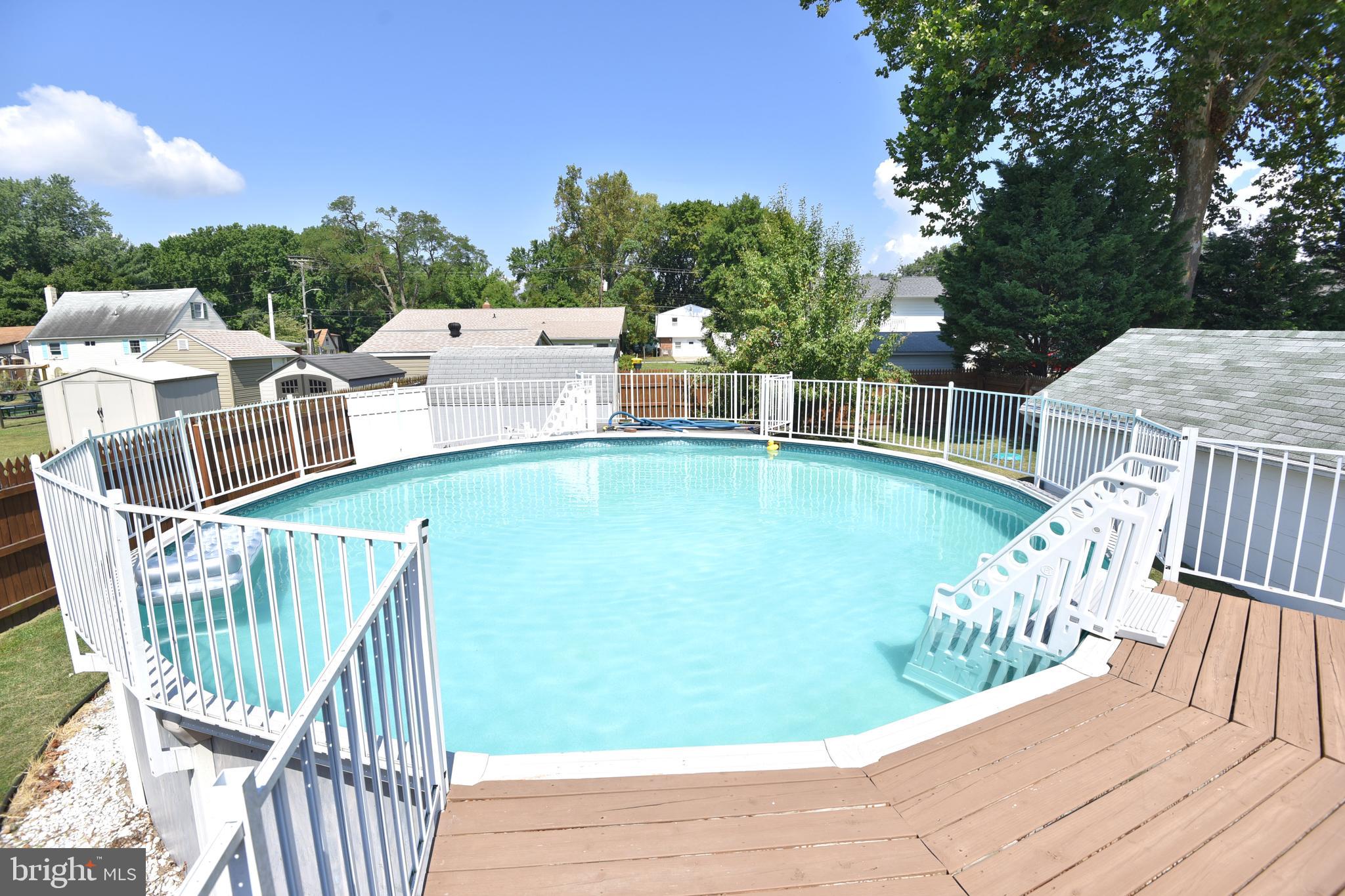 7826 Harbor Road Pasadena, MD 21122 - Photo 17 of 66 Another view of above ground pool.