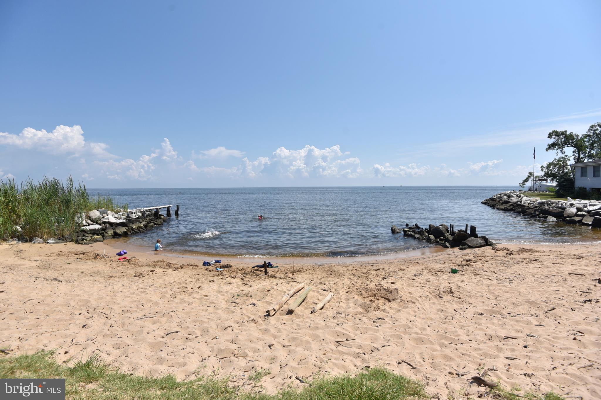 7826 Harbor Road Pasadena, MD 21122 - Photo 46 of 66 Beautiful sandy community beach.