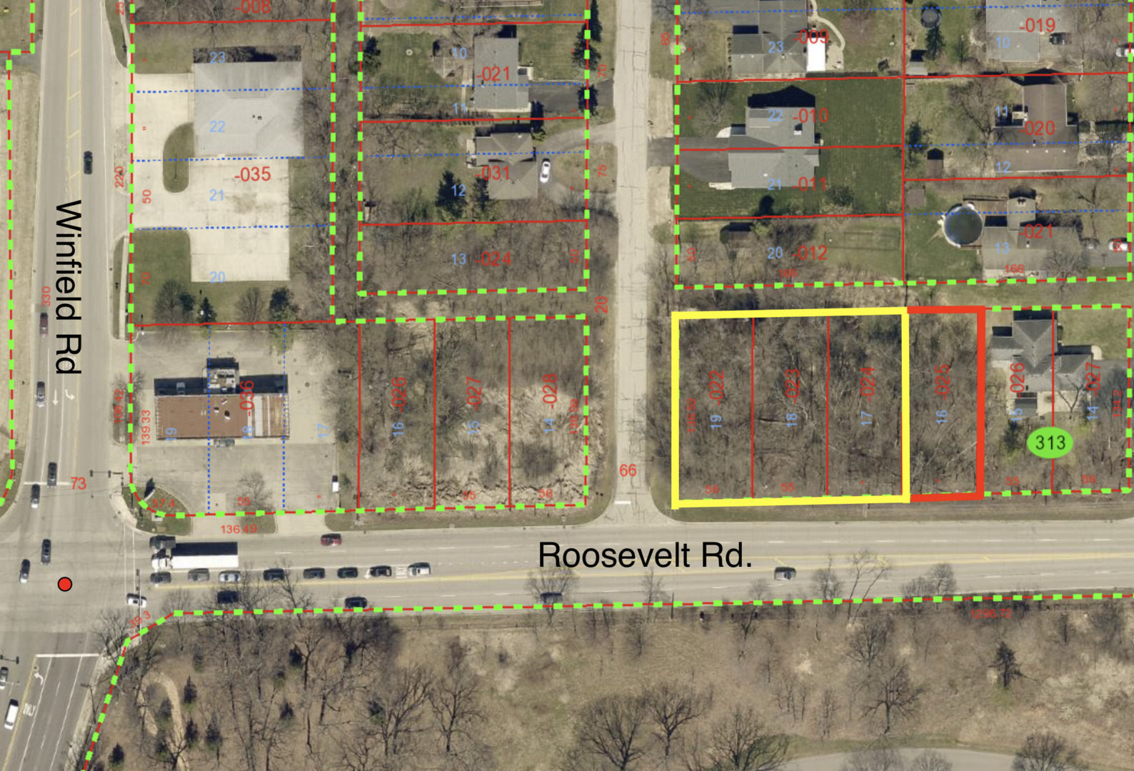 Lot 17-18 Roosevelt Road Winfield, IL 60190 - Photo 14 of 17 a view of entryway with a street