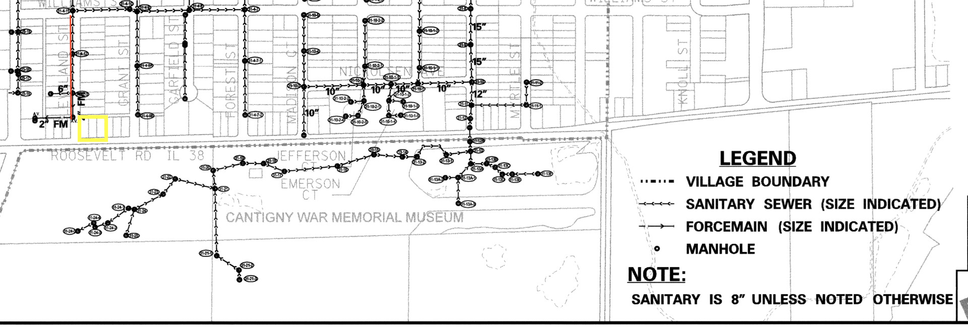 Lot 17-18 Roosevelt Road Winfield, IL 60190 - Photo 16 of 17 a black and white photo of a painting
