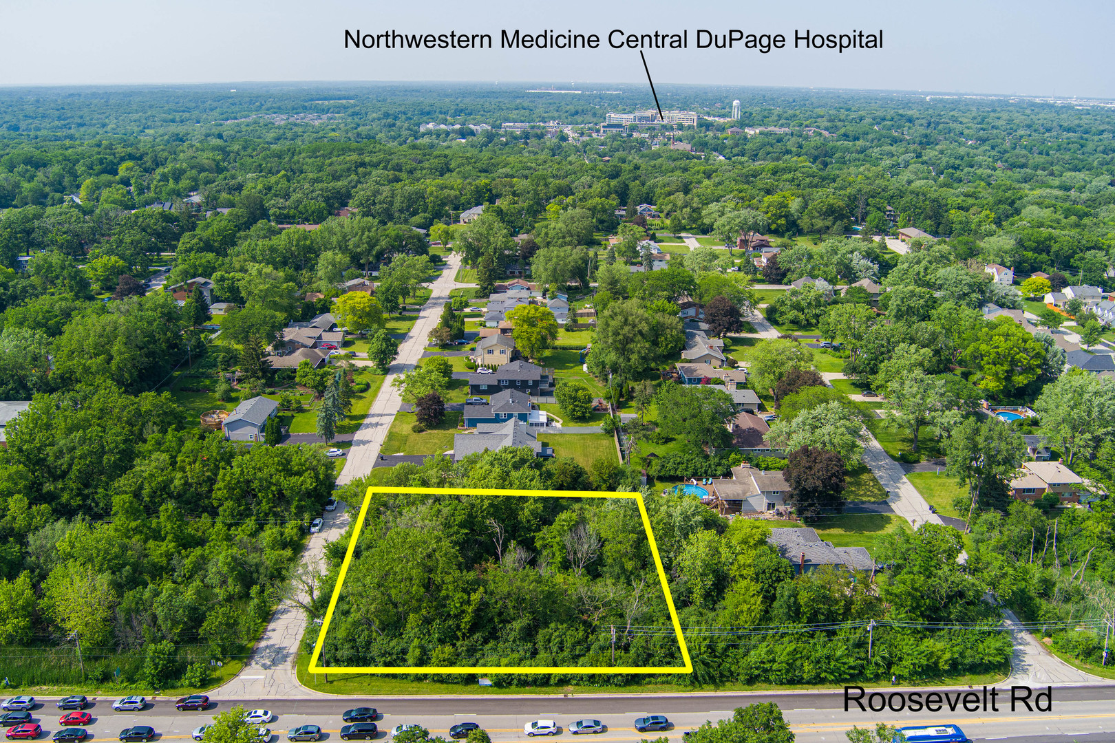 Lot 17-18 Roosevelt Road Winfield, IL 60190 - Photo 2 of 17 a view of a yard