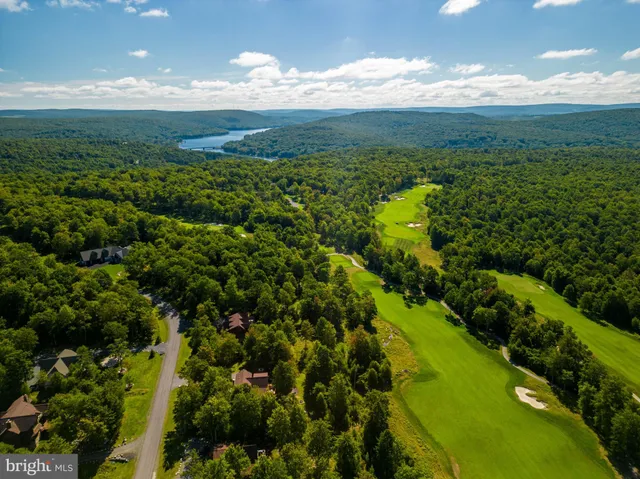 a view of an outdoor space and mountain view