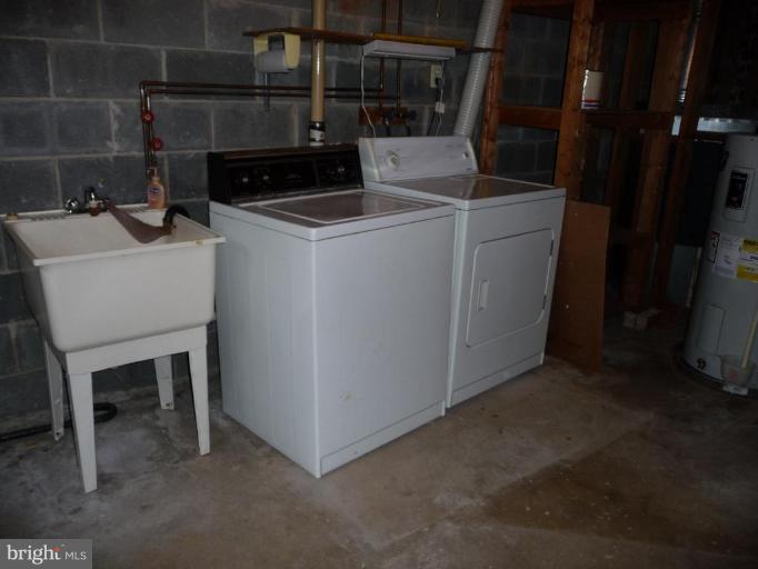 7 Bohn Court Rosedale, MD 21237 - Photo 24 of 30 Basement laundry and utility area