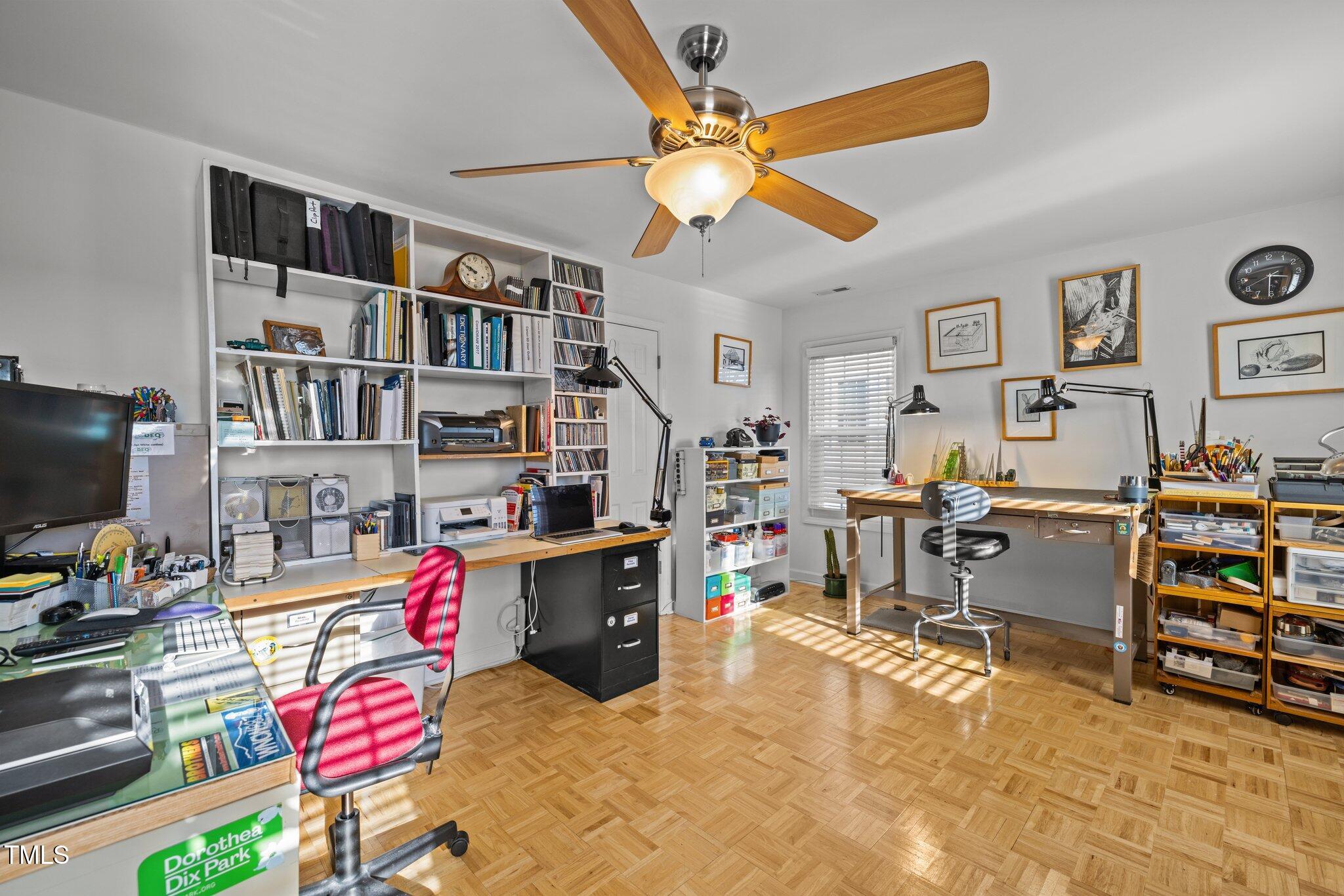 203 Stoney Drive Durham, NC 27703 - Photo 35 of 59 a view of a workspace with furniture