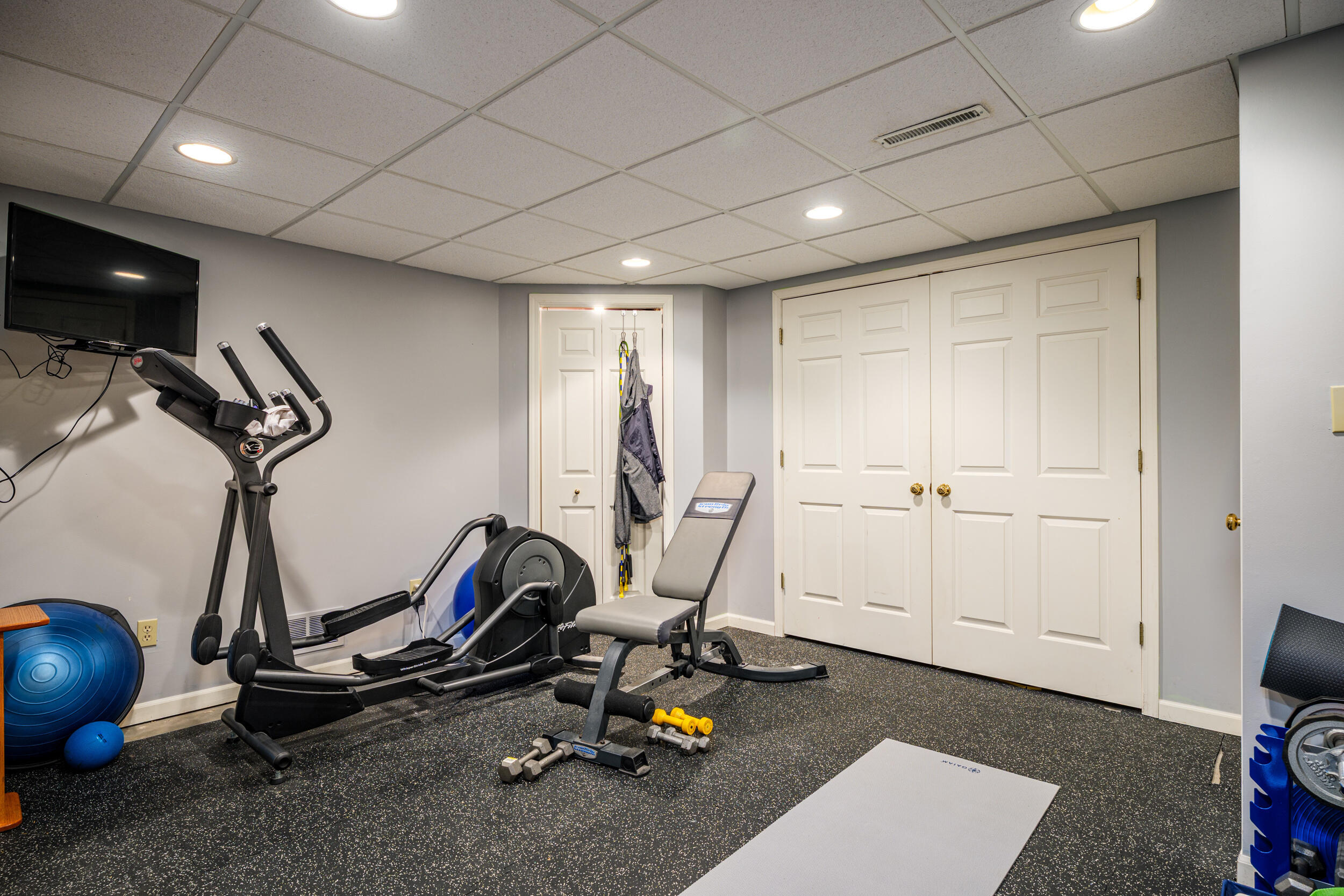 8316 Dora Lane Mount Pleasant, WI 53406 - Photo 32 of 48 Exercise room