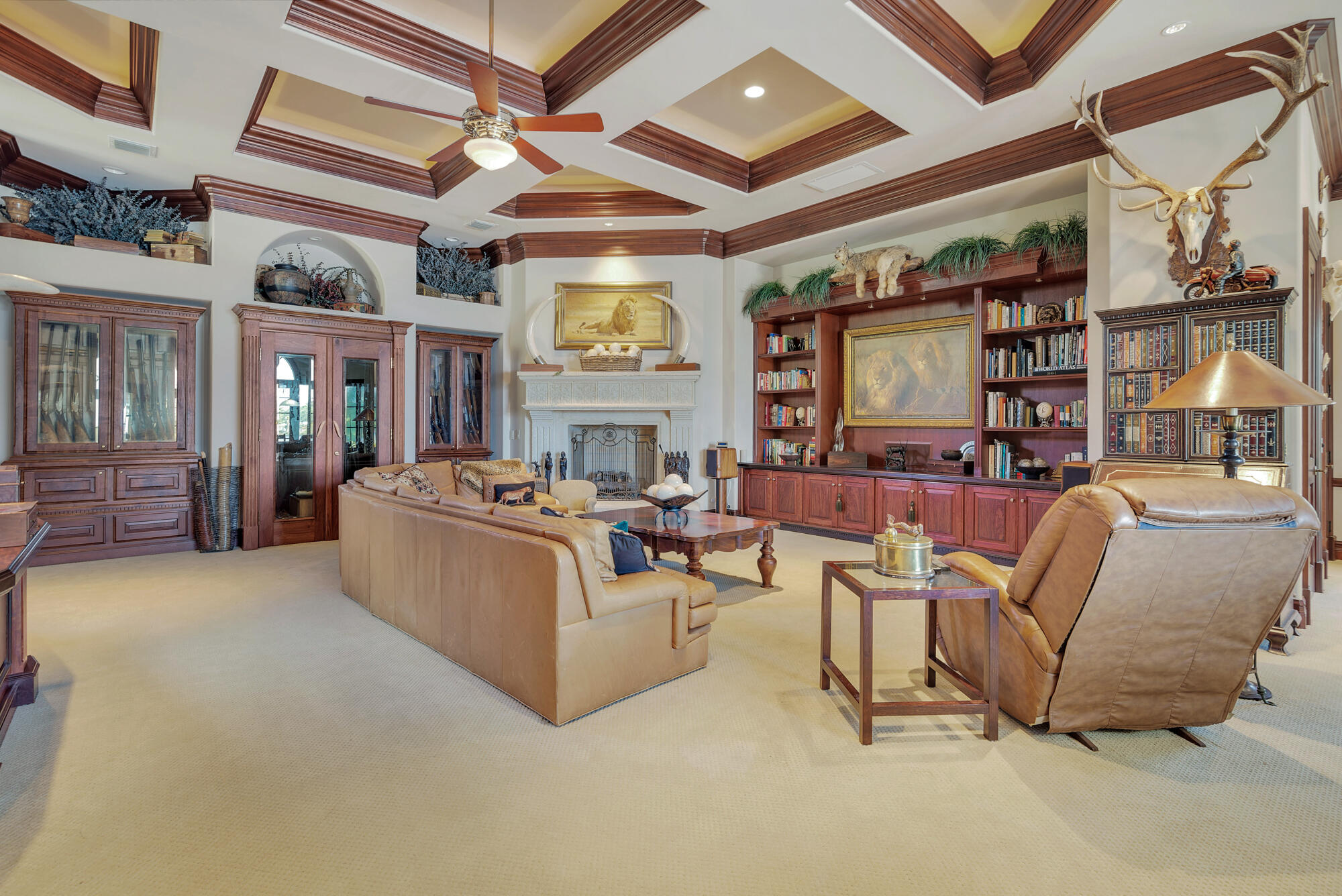 19223 North Riverside Drive Tequesta, FL 33469 - Photo 22 of 83 a living room with furniture and a large window