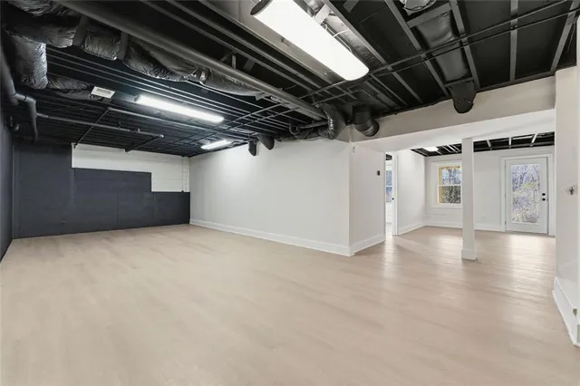 a view of empty room