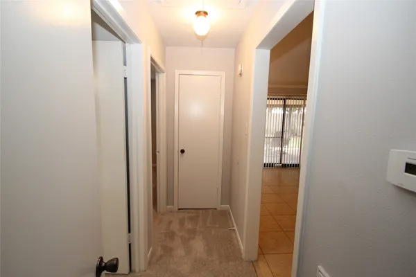 a view of closet area