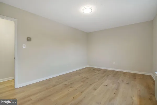 wooden floor in a room
