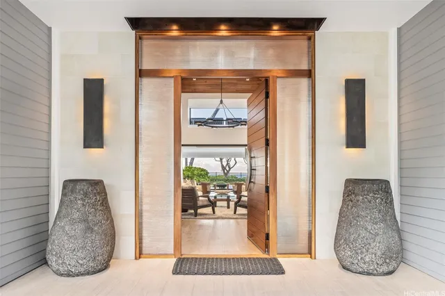 view of living room with furniture and a fireplace
