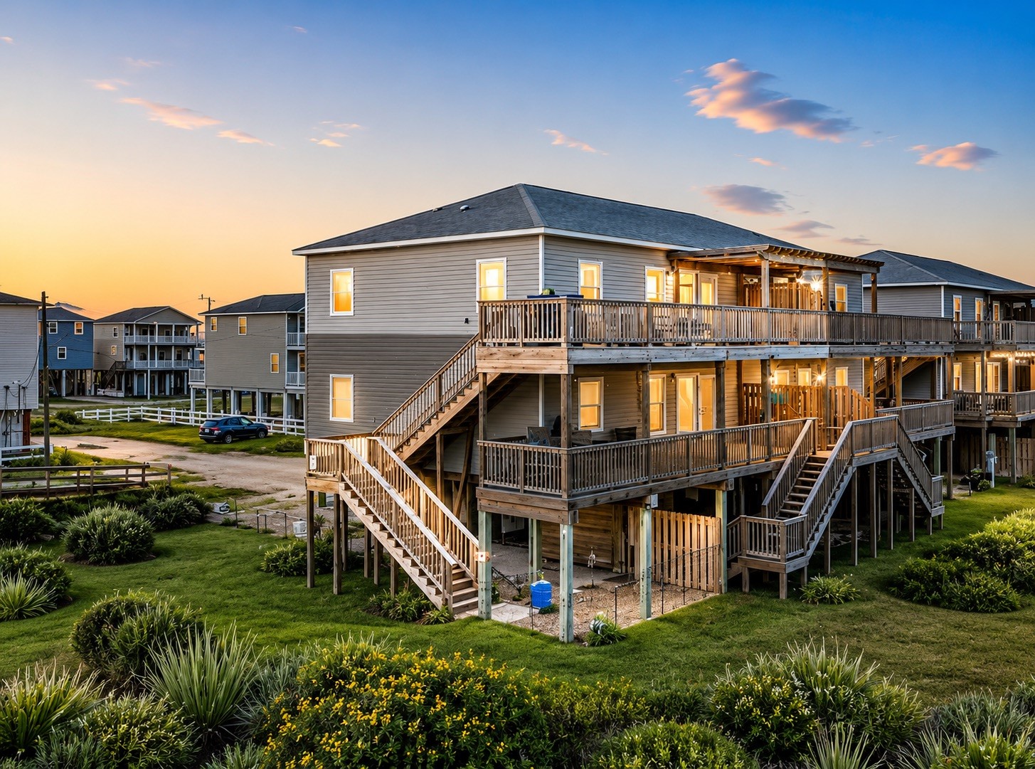 Welcome to Surside Beach Texas, the waterfront property is located 116 Howard unit I.