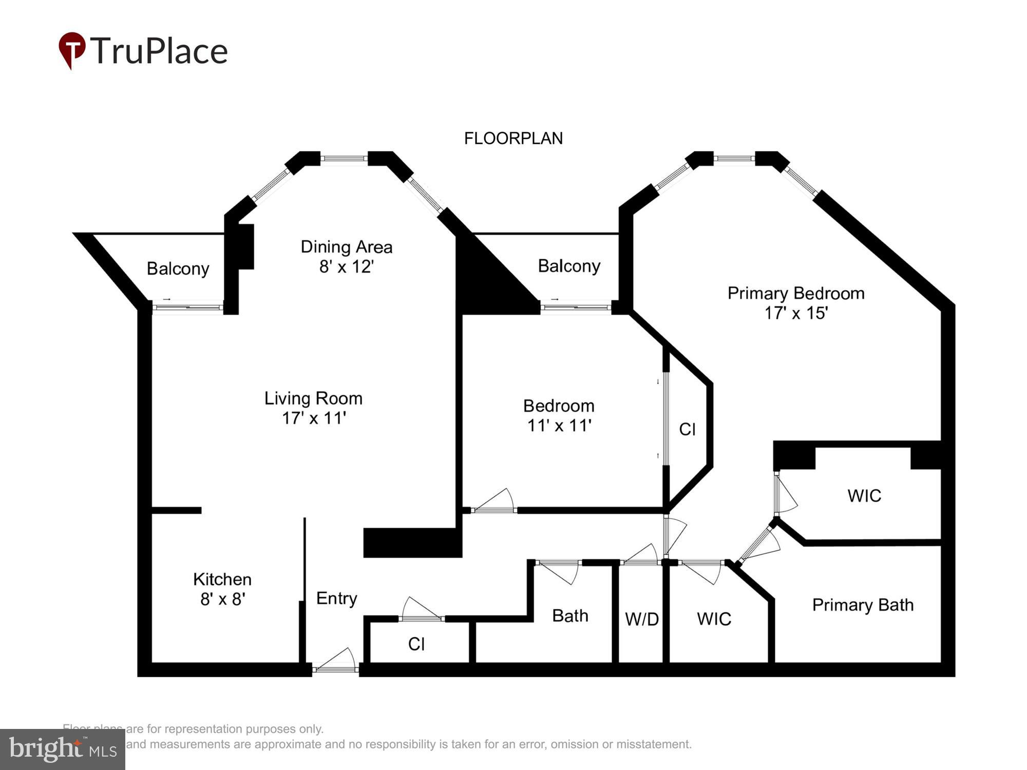 955 26th Street Northwest, Unit 503 Washington, DC 20037 - Photo 35 of 35 Floorplan