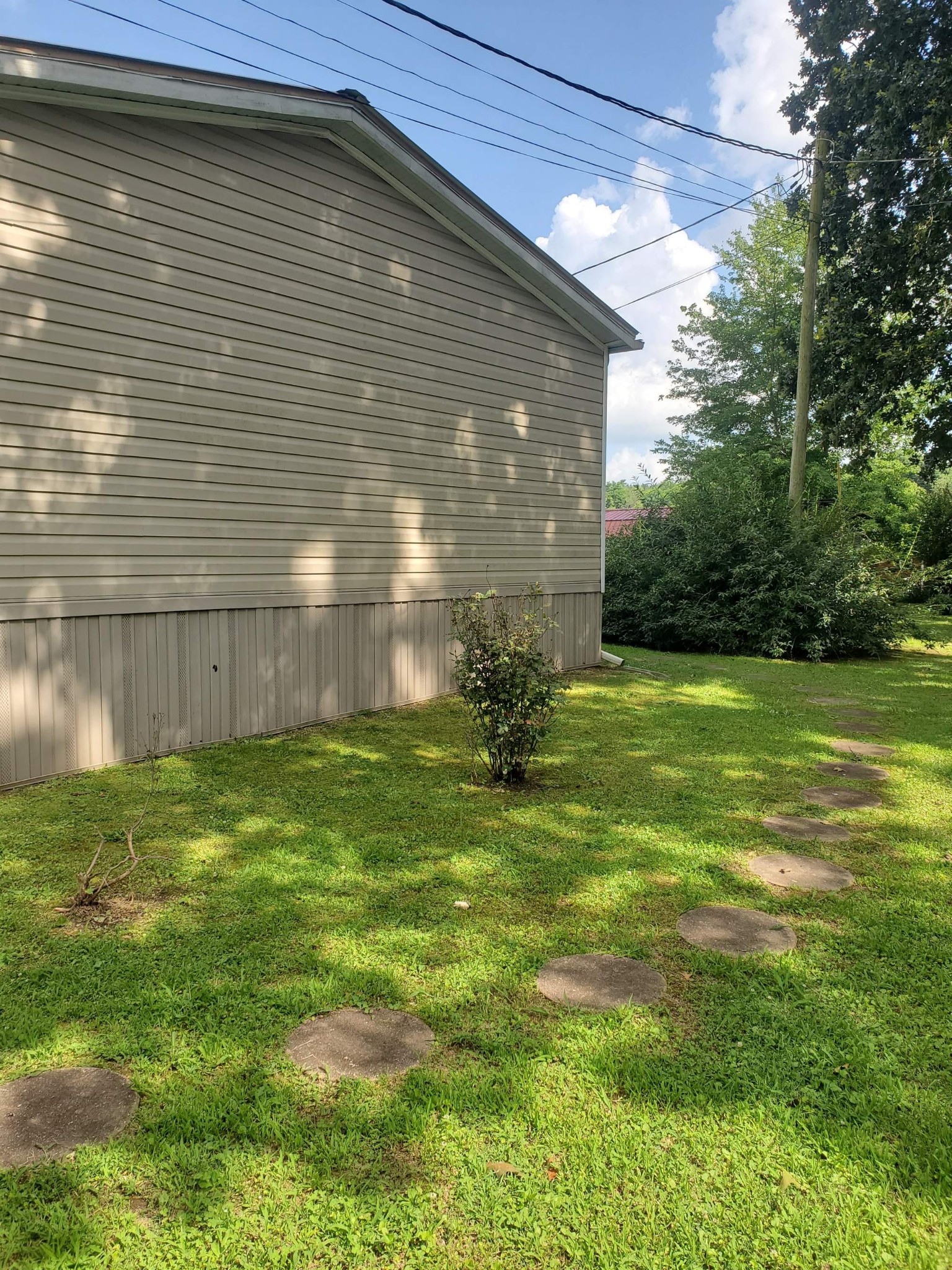 411 West Martin Road Collinwood, TN 38450 - Photo 20 of 23 a view of a backyard with a garden