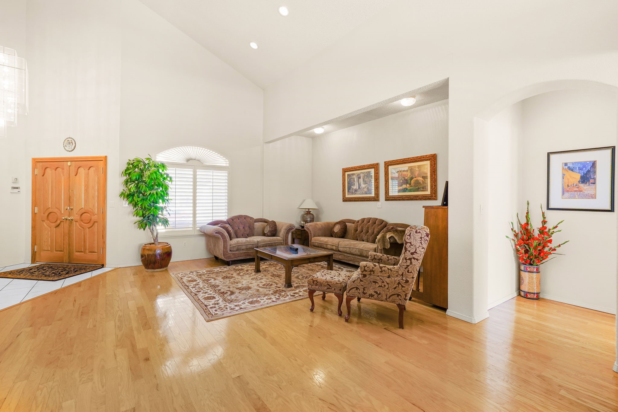 6574 Eagle Ridge Drive El Paso, TX 79912 - Photo 7 of 50 a bedroom with furniture and a wooden floor