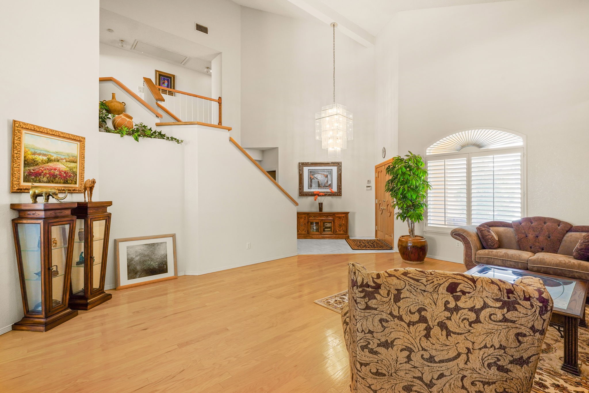 6574 Eagle Ridge Drive El Paso, TX 79912 - Photo 8 of 50 a bedroom with furniture and a large window
