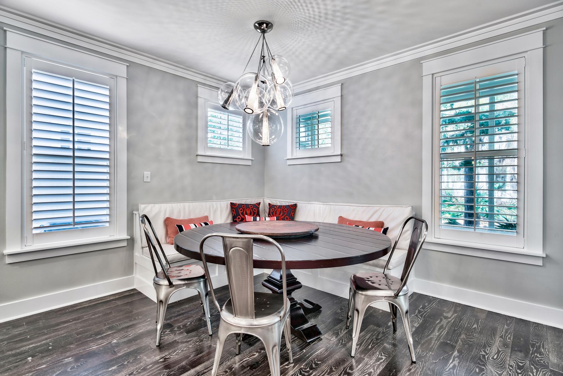 173 Anchor Rode Circle Santa Rosa Beach, FL 32459 - Photo 5 of 35 a view of a dining room with furniture and window