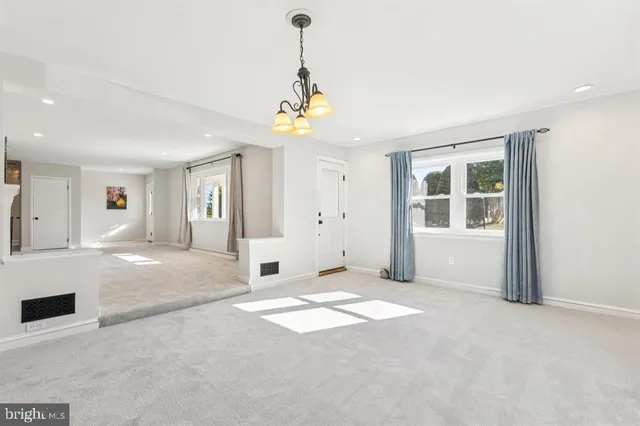 a view of livingroom with window