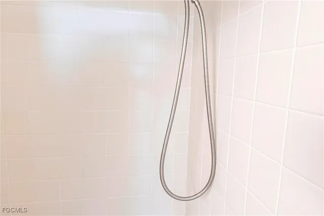 a view of a living room with a white house